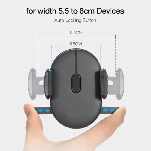 Enhanced Windshield Car Phone Holder with 360-Degree Rotation | Universal Mount for Samsung & i Phone 16 | Hands-Free Navigation & Safe Driving Accessory | Durable Suction Design for All Phone Sizes | Effortless Installation & Secure Grip