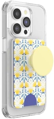 Transform Your Mobile Experience with the Butterfly Pea Blue Pop Sockets Phone Wallet – Stylish Grip, Mag Safe Integration, and Wireless Charging Ready Card Holder for Ultimate Convenience on the Go