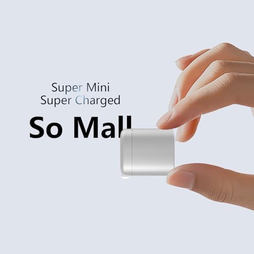 45 W Ga N Dual-Port USB-C & USB-A Wall Charger – Ultra-Fast Power Delivery for i Phone 16/15 & Galaxy S24/S23 Ultra – Compact, Lightweight Travel Charger with Programmable Power Supply for Efficient Multi-Device Charging – Perfect for Home, Office, and On-the-Go Use