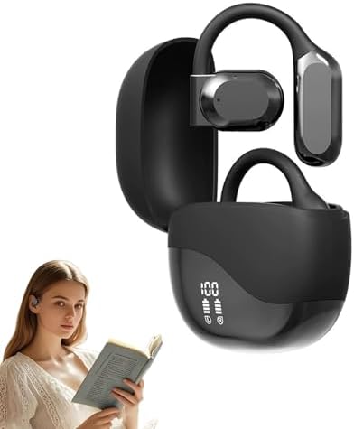 AI-Enhanced M62 V5.46 Wireless Earbuds: Transformative Real-Time Language Translation Earphones with Superior Bluetooth Compatibility for i Phone, Noise-Canceling Comfort, and Extended Battery Life for Adventurers and Language Learners