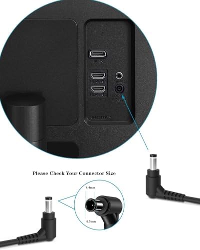 Reliable 14 V AC/DC Power Cord for Samsung Monitors – Superior Charger for 15″ to 32″ Displays, Seamless Compatibility with Sync Master Series – Enhanced Durability and Energy Efficiency for Optimal LED/LCD Performance