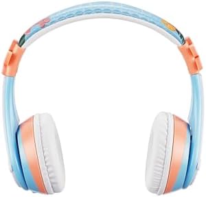 Moana-Inspired Kids Bluetooth Headphones – Over-Ear Comfort with Built-in Microphone and Auxiliary Cord – Ideal for School, Travel, and Home Audio – Superior Sound Quality and Enhanced Connectivity for Young Disney Fans
