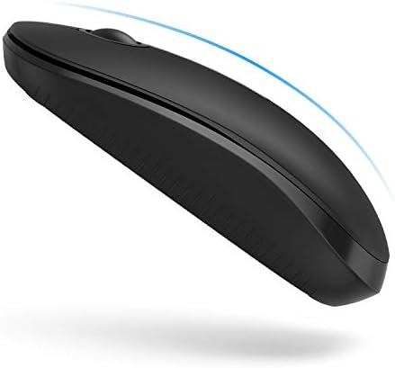 Sleek Vssoplor Wireless Mouse – Ultra-Slim Silent Optical Companion for Laptops & PCs | 2.4 GHz Nano Receiver, Perfect for Quiet Workspaces & Travel | Enhanced Compatibility for Windows, Mac & Linux
