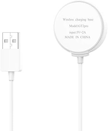 Premium Fit Turn Charging Cable Set for Huawei Smartwatches – 2-Pack 3.3 FT Replacement Dock for Ultimate, GT3, GT Runner, Watch3 Pro New, GT2 PRO, GT3 Pro & Watch D – Fast Charging, Durable & Portable Adapter for Seamless Power Management