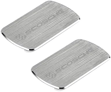 Scosche MPQ5 RKi-BP0 Magic Plate Replacement for Enhanced Compatibility with Scosche Magic Mount Systems – Ideal for Non-Magnetic & Charge Mounts, Optimized for Quick Installation and Device Security