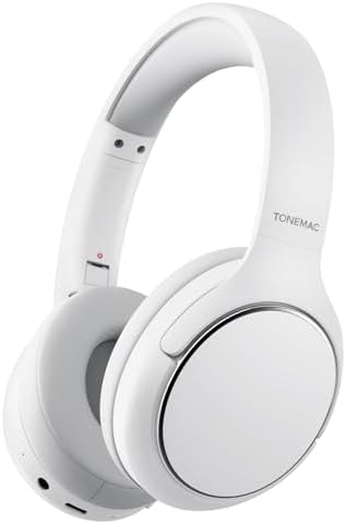 Unleash Your Sound Experience: H2 Over-Ear Wireless Headphones with Unmatched 50-Hour Battery Life, State-of-the-Art Bluetooth 5.3 Connectivity, and Travel-Friendly Foldable Design – Immerse in Rich Deep Bass and Enjoy Crystal-Clear Calls with Built-In Microphone for Effortless Style and Comfort