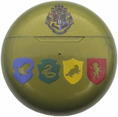 Enchanting Audio Journey: LEXi BOOK Harry Potter Wireless Earbuds in Luxurious Gold – Premium Bluetooth Headphones with Integrated Microphone, Extended Battery Life, Effortless Device Pairing for Audiophiles and Magic Lovers