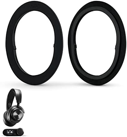 Transform Your Steelseries Arctis Nova Pro Wireless ANC Gaming Headset with Advanced Earpad Adapter Ring – Perfectly Fits Brainwavz Oval & Pro Stock Earpads for Ultimate Comfort and Audio Precision – Effortless Installation, Durable Design, and Enhanced Sound Quality for Uninterrupted Gaming Sessions