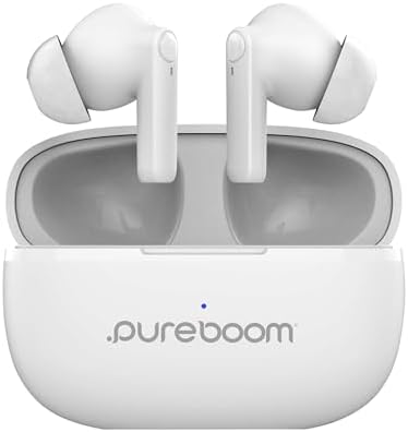 Experience Superior Sound with Pure Gear Pure Boom Wireless Earbuds – Touch Control In-Ear Headphones for i Phone, Android, and More – Ultimate Comfort and Seamless Connectivity for Music Lovers and Professionals