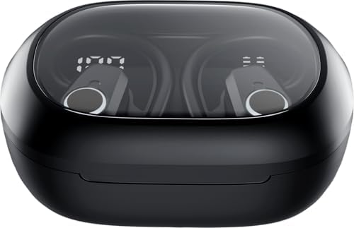 Elevate Your Audio Journey with Cutting-Edge Bluetooth 5.3 Waterproof Earbuds – 60-Hour Playtime, Ergonomic Design for Active Lifestyles, Advanced Noise Cancellation, and Smart Battery Display – Ideal for Fitness Enthusiasts and Daily Travelers – Rapid USB-C Charging for Seamless Connectivity and Superior Performance