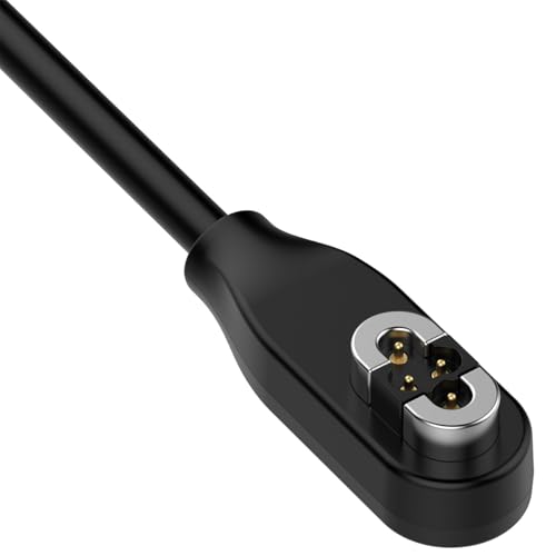 Magnetic 4 Pin Charging Cable for Shokz S710 Headphones – 2 Pack USB-C Quick Charge & File Transfer Solution, 1 m Length for Enhanced Compatibility with Open Swim Pro, Durable Design for Tech Enthusiasts