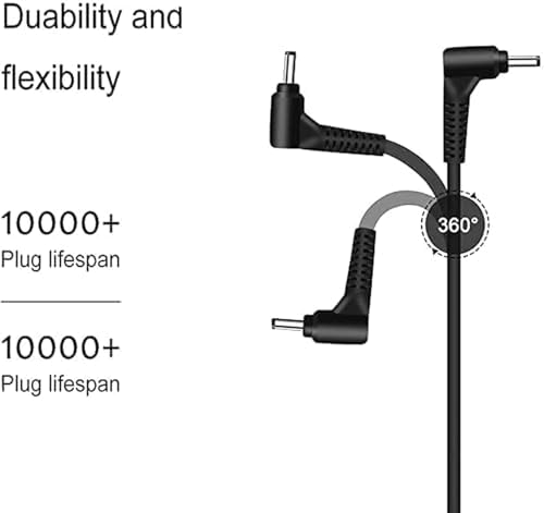 High-Performance 65 W Laptop Charger for Lenovo Idea Pad Series – Reliable Replacement AC Adapter for Models 110, 320, 330, S145 & S340 – Fast Charging, Enhanced Compatibility, CE/FCC/ROHS Certified, 1-Year Warranty, Ideal for On-the-Go Professionals and Students
