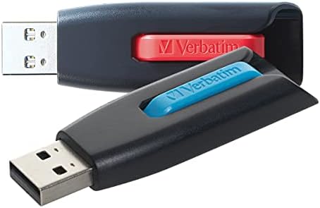 Verbatim 64 GB V3 USB 3.0 Flash Drive Duo – Ultra-Fast Data Transfer & Universal Compatibility for Windows and Mac Users