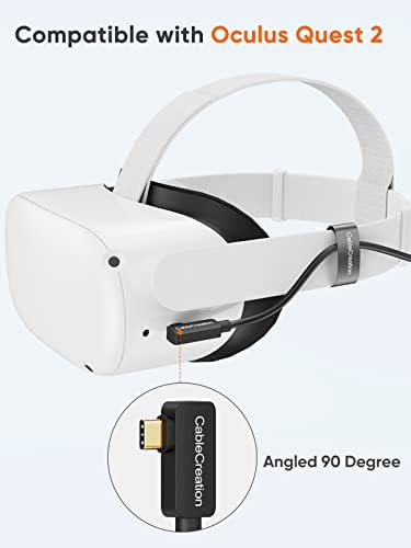 High-Speed 16 FT USB to USB C 3.1 Link Cable for Meta Quest Pro/Quest3/Quest2/Pico4 – Ultimate VR Headset Accessory for Uninterrupted Gaming and Seamless Data Transfer Up to 5 Gbps, Perfect for Tech Enthusiasts and Gamers Seeking Enhanced Mobility and Performance