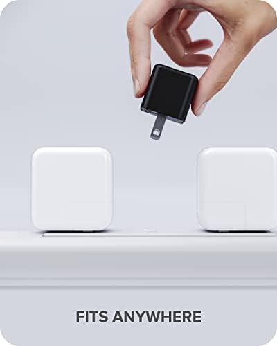 Compact 30 W USB-C Fast Charger Block with Ga N II Technology – Universal Mini Wall Adapter for Quick Power Delivery to All USB-C Devices (Cable Not Included) – Ideal for Travel and Everyday Use