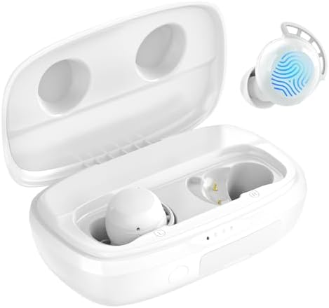 Ultimate Tribit Wireless Earbuds: 110-Hour Playtime, Bluetooth 5.3, IPX8 Waterproof, Noise Reduction, Ergonomic In-Ear Design for Comfortable Listening – Perfect for Gym, Commute & Home Use