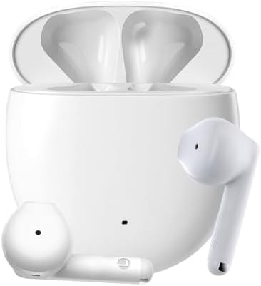 Revolutionary Bluetooth 5.3 Wireless Earbuds with Dynamic Hi-Fi Bass & Enhanced Noise Isolation – 40-Hour Battery Life & IPX7 Waterproof Rating for Rugged Use – Perfect for Audiophiles and Professionals Seeking Comfort and Crystal-Clear Communication