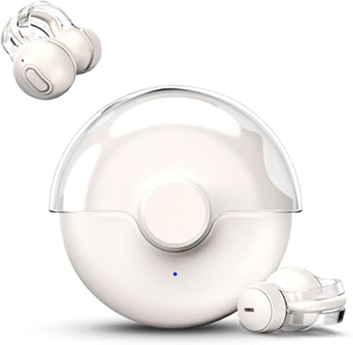 Revolutionize Your Workout with OXAZ Bluetooth 5.4 Open Earplugs – Ultra-Lightweight Waterproof Earbuds for Small Ears, Delivering Superior Sound and Effortless Hands-Free Communication – Chic Blue Design for Active Lifestyles and All-Day Comfort