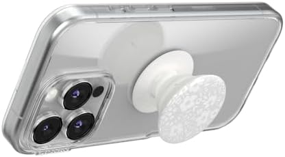 Mag Safe Pop Grip and Stand – Premium Magnetic Phone Accessory for i Phone – Customizable and Swappable Design for Optimal Grip and Hands-Free Convenience – Compatible with Wireless Charging, Elegant Black Finish for Enhanced Mobile Experience