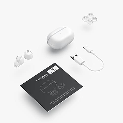 Elevate Your Sound Journey with Sound PEATS Free2 Classic Wireless Earbuds – Ultra-Fast Bluetooth V5.1 for Seamless Connectivity, 30-Hour Playtime for Nonstop Enjoyment, IPX5 Waterproof Design for Active Lifestyles, Built-in Mic for Effortless Calls, Touch Controls for Instant Music Access, and Versatile Single/Twin Mode for Personalized Comfort and Immersive Audio Experience. Ideal for Music Enthusiasts and Professionals Seeking Reliable Quality and Style. Transform Your Listening Experience Today!
