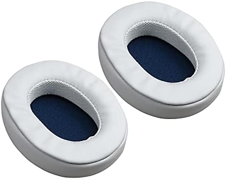 MOLGRIA Premium Deep Red Ear Pads Cushion for Skullcandy Crusher Wireless, Crusher Evo ANC & HESH 3.0 Headphones – Luxurious Protein Leather Replacement Earpads for Enhanced Comfort, Style & Sound Quality Upgrade