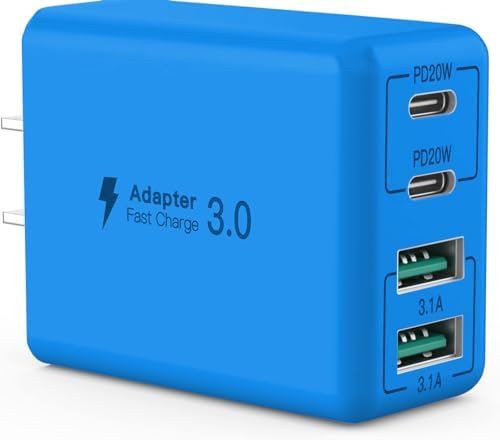 Revolutionize Your Charging Routine with Our 4-Port USB Wall Charger – Ultra-Fast QC 3.0 Adapter for i Phone 12-15, LG, Google Pixel & More – Compact, Reliable Power Solution for Home and On-the-Go Charging