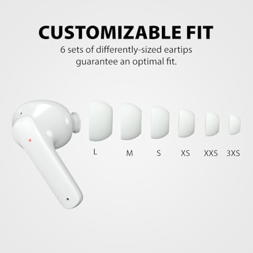 Clan K2 Bluetooth Earbuds for Kids – Safe Volume Limiting, Customizable Fit, and Low Latency for Gaming & Music – Stylish Wireless Earbuds in Blue for Ages 8-10, Enhanced Sound with 3 EQ Modes