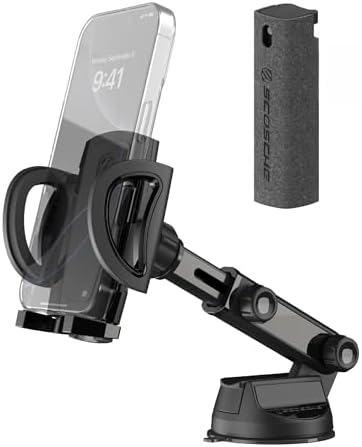 Scosche SUHVWDL-2 XCES0 Universal Phone Mount – 360-Degree Rotating Hands-Free Holder for Car Air Vent, Dashboard & Windshield – Compatible with i Phone 16/15/14/13/12 & Android Devices – Set of 2 for Ultimate Driving Safety & Convenience – Effortless Navigation & Secure Grip for Every Journey
