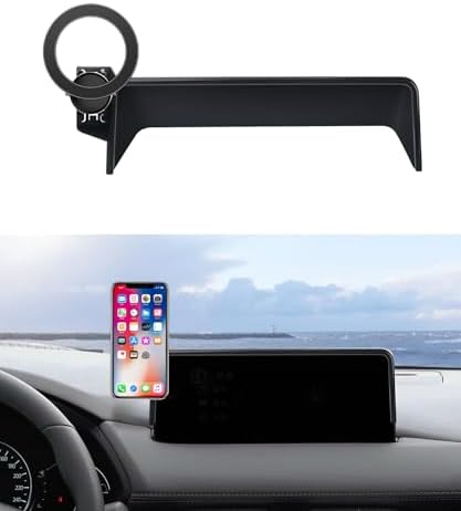Maser Weller 10.25-Inch Car Phone Holder for Mazda CX-5 (2021-2025) – 360° Rotating Magnetic Cradle, Air Vent Safe Mount, Premium Stability, Hands-Free Navigation, Seamless Integration with Mag Safe Technology, Enhance Your Driving Experience and Stay Connected