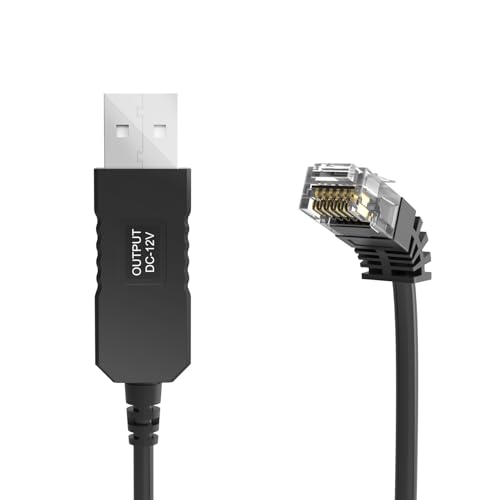 USB to RJ11 Radar Detector Cable Compatible with Beltronics, Escort Passport 9500ix, Uniden R1 R3 R7, Replacement Power Cord for Radar Detectors,5Ft – Enhanced Compatibility and Speed