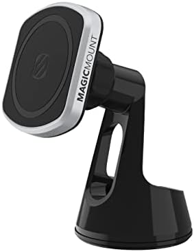 Revolutionize Your Driving Experience with Scosche Magic Mount™ SMSCUP – Adjustable Gooseneck Magnetic Phone Holder for Car, Compatible with i Phone 16-12 Series & Android Devices, Mag Safe Technology, Effortless Hands-Free Navigation, Secure Cup Holder Fit, Effortless Installation