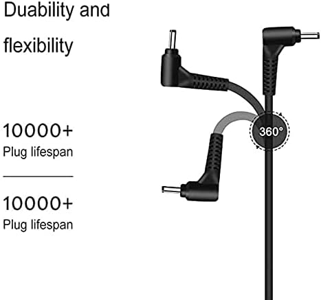High-Performance 65 W Laptop Charger for Lenovo Idea Pad Series – Reliable Replacement AC Adapter for Models 110, 320, 330, S145 & S340 – Fast Charging, Enhanced Compatibility, CE/FCC/ROHS Certified, 1-Year Warranty, Ideal for On-the-Go Professionals and Students