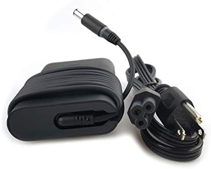 Dell 65 W Fast Charging Laptop Power Adapter – Universal Compatibility for Latitude and Inspiron Models, Lightweight and Durable Design, Safe AC Power Supply with 19.5 V 3.34 A Output for Home and Travel Use