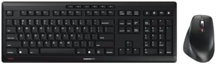 CHERRY Stream TKL Wired USB Keyboard – Compact Silent Keystroke Design for Enhanced Office Productivity and Ergonomic Comfort – Ideal for Professionals and Minimalist Workspaces