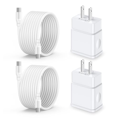 25 W High-Speed USB C Power Cable – 10 FT Fast Charging Charger for Samsung Galaxy S24/S23 & i Phone 16 Pro Max – Durable, Versatile Type C Car Cable for Enhanced Compatibility and Performance