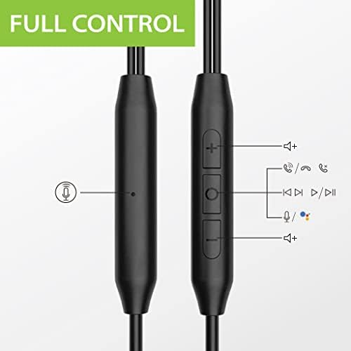 Avantree L171 Lightning Wired Earbuds – MFi Certified Sports Headphones with Microphone and In-Line Volume Control for i Phone 11, 12, 13, 14 Models – Secure Ear Hook Design for Active Lifestyles and Superior Sound Quality for Running, Workouts, and Daily Use