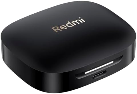 Xiaomi Redmi Buds 6: Cutting-Edge Dual Mic Bluetooth Earbuds with 49 d B Active Noise Cancellation, LDAC Audio Streaming, and Rapid Pairing – 42 Hours of Immersive Sound Quality for All Bluetooth Devices in Elegant Cloud White Finish