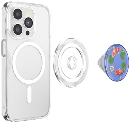 Mag Safe Pop Grip by Pop Sockets – Innovative Magnetic Phone Stand with Customizable Swappable Design for i Phone Cases, Secure Grip for Enhanced Control, Versatile Hands-Free Kickstand for Effortless Viewing, Wireless Charging Compatibility – Scales Theme for Ultimate Personalization and Style