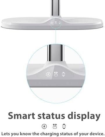 Ultimate 3-in-1 Mag Safe Wireless Charging Station for Apple Devices – Fast, Space-Saving Charger for i Phone 12-16, Apple Watch, and Air Pods – Enhanced Compatibility and Sleek Design for Organized Spaces