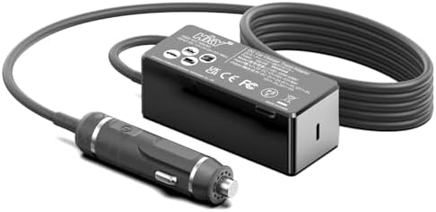 High-Performance HKY 140 W USB-C Car Charger PD3.1 – Universal DC Adapter for Mac Book Pro/Air, Dell XPS, Lenovo Think Pad, and More – Rapid Charging for Laptops, Tablets, and Smartphones – Compact & Travel-Friendly Design with Enhanced Safety Features – Ideal for Cars, RVs, and Portable Power Stations