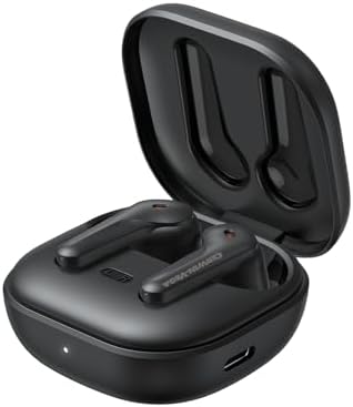 CERWIN-Vega! Eb1 Wireless Earbuds – Unleash Premium Bluetooth Sound with Advanced Noise Cancellation for Gamers, Athletes, and Active Lifestyles – Ultra-Lightweight, Sweat-Proof Design with Extended Battery Life for Continuous Audio Enjoyment