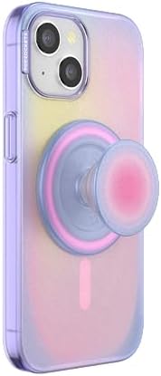 Transparent Mag Safe-Compatible Phone Grip Case for i Phone 15 Pro Max – Superior Drop Protection and Effortless Wireless Charging – Elevate Your Style with Enhanced Handling and Sleek Design