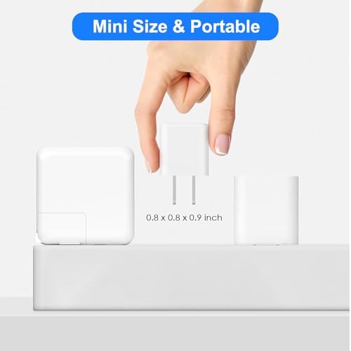 Apple MFi Certified 10 ft Lightning Charger Cable – Dual Pack Fast Charging Cords with USB Wall Adapters for i Phone 14/13/12/11 Pro Max/SE/i Pad – Ultimate Convenience & Speed for All Lightning Devices