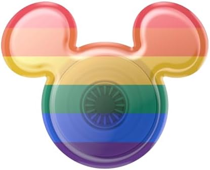 Disney Classic Mouse Pop Sockets Phone Grip with Versatile Kickstand – Ultimate Anti-Drop Phone Holder for One-Handed Use and Easy Style Switchability – Compatible with i Phone, Samsung, and Most Cases – Ideal for Wireless Charging and Everyday Convenience