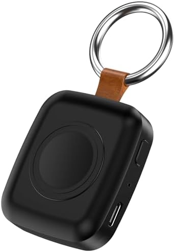 Ultimate Portable Wireless Fast Charger for Samsung Galaxy Watch 7 Ultra – 1200 m Ah Keychain Power Bank for Galaxy Watch Series 7/6/5/4/3/Active 2/1 – Compact, Durable, and Effortless Charging Solution for On-the-Go Lifestyle