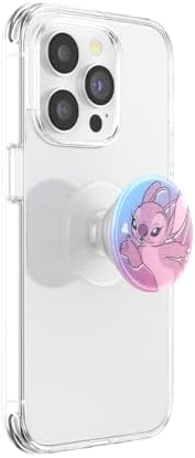 Stylish Lilo & Stitch Pop Socket Grip with Kickstand – Versatile One-Handed Phone Holder for Seamless Use and Enhanced Compatibility across Devices – Effortless Style and Functionality in a Durable Accessory for i Phone, Samsung, and More – Perfect for Wireless Charging and Swappable Designs – Ideal Anti-Drop Solution for Everyday Convenience