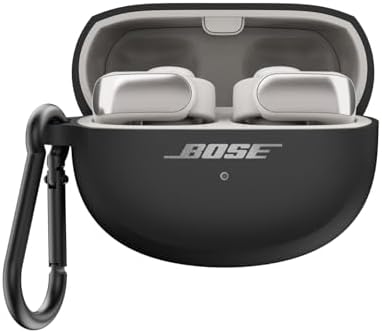 Bose Ultra Open Earbuds Silicone Protective Case in Elegant White – Superior Durability and Seamless Functionality for Music Lovers on the Move