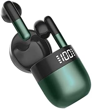 Next-Gen Bluetooth 5.2 In-Ear Wireless Earbuds with Intelligent Touch Controls – Sleek USB-C Charging Case, Advanced Noise Cancellation, and High-Fidelity Microphone for Effortless Sync with Android & i OS Devices (Vibrant Green) – Ultimate Audio Solution for Avid Listeners and Dynamic Professionals