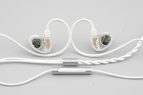 Experience Unmatched Audio Clarity with Fanmusic TRUTHEAR GATE Dynamic Driver In-Ear Headphones – Sleek Black Design, Detachable 0.78 mm 2-Pin Cable, and Integrated Microphone for Seamless Connectivity and Comfort, Perfect for Audiophiles and Everyday Listeners – Elevate Your Music Journey Today