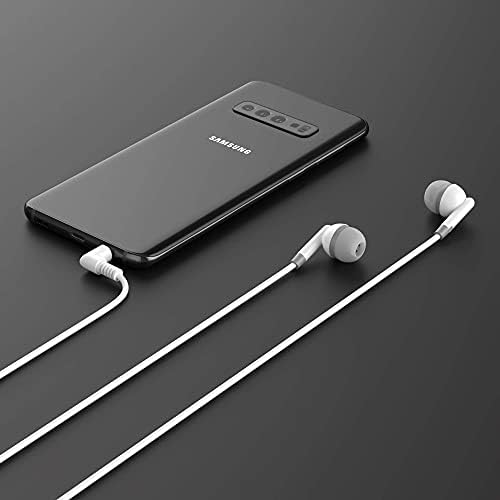 Maeline 100-Pack Bulk Earbuds with 3.5 mm Connector – Multi-Color Stereo Earphones for Schools, Events, and Promotions – Superior Sound Quality and Comfort for Everyday Use